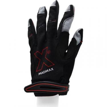 Перчатки для фитнеса MadMax MXG-103 X Gloves Black/Grey L Фото 1