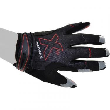 Перчатки для фитнеса MadMax MXG-103 X Gloves Black/Grey L Фото 7