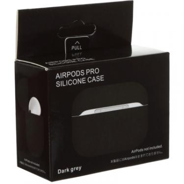 Чехол для наушников Armorstandart Ultrathin Silicone Case для Apple AirPods Pro Dark Фото 2
