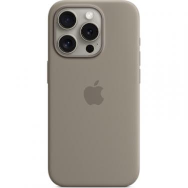 Чехол для мобильного телефона Apple iPhone 15 Pro Silicone Case with MagSafe Clay Фото