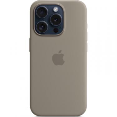 Чехол для мобильного телефона Apple iPhone 15 Pro Silicone Case with MagSafe Clay Фото 1