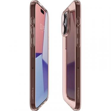 Чехол для мобильного телефона Spigen Apple iPhone 15 Pro Max Crystal Flex Rose Crystal Фото 5