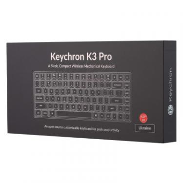 Клавиатура Keychron K3 PRO 84Key Gateron Blue Hot-swap Low Profile QMK Фото 12