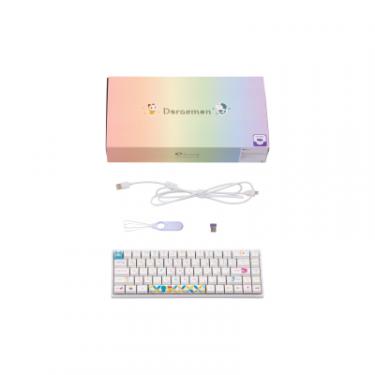 Клавиатура Akko 3068B Doraemon Rainbow 68Key CS Jelly Pink UA RGB Фото 9