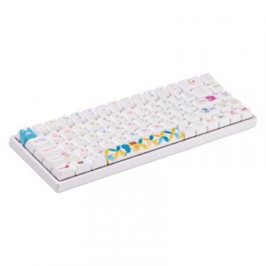 Клавиатура Akko 3068B Doraemon Rainbow 68Key CS Jelly Pink UA RGB Фото 2