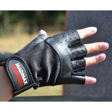 Перчатки для фитнеса MadMax MFG-248 Clasic Exclusive Black XL Фото 1
