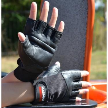 Перчатки для фитнеса MadMax MFG-248 Clasic Exclusive Black XL Фото 3
