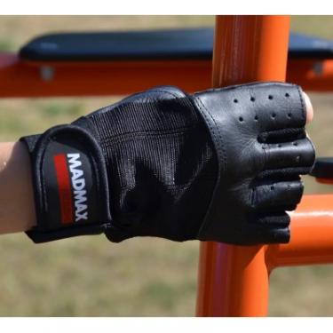 Перчатки для фитнеса MadMax MFG-248 Clasic Exclusive Black XL Фото 8