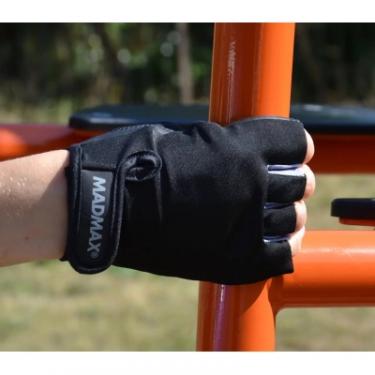 Перчатки для фитнеса MadMax MFG-251 Rainbow Grey S Фото 8