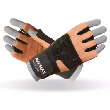 Перчатки для фитнеса MadMax MFG-269 Professional Brown L Фото
