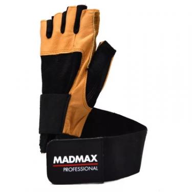 Перчатки для фитнеса MadMax MFG-269 Professional Brown L Фото 1