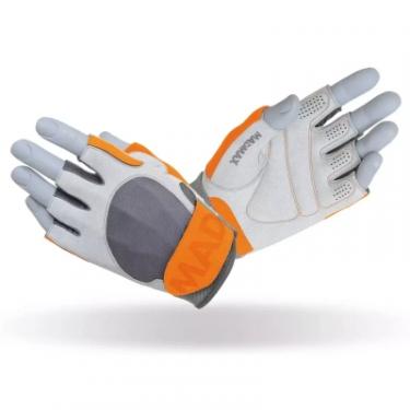 Перчатки для фитнеса MadMax MFG-850 Crazy Grey/Orange XXL Фото