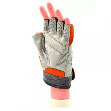 Перчатки для фитнеса MadMax MFG-850 Crazy Grey/Orange XXL Фото 2