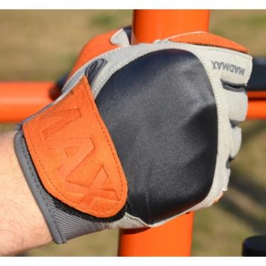 Перчатки для фитнеса MadMax MFG-850 Crazy Grey/Orange XXL Фото 6