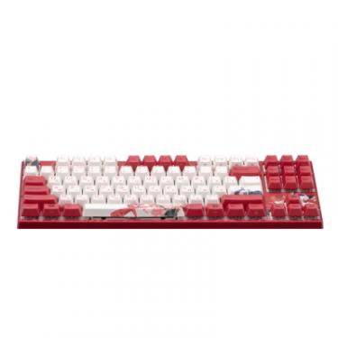 Клавиатура Varmilo VEM87 Koi 87Key EC V2 Rose USB UA White LED Red Фото 7