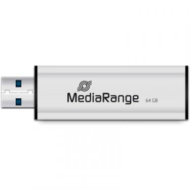 USB флеш накопитель Mediarange 64GB Black/Silver USB 3.0 Фото 2