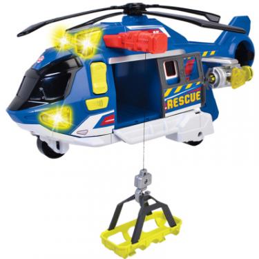 Спецтехника Dickie Toys Функціональний вертоліт Служба порятунку з лебідко Фото