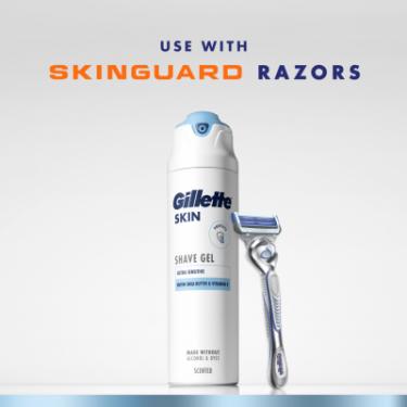Гель для бритья Gillette Skin Ultra Sensitive 200 мл Фото 5