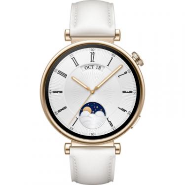 Смарт-часы Huawei WATCH GT 4 41mm Classic White Leather Фото 1