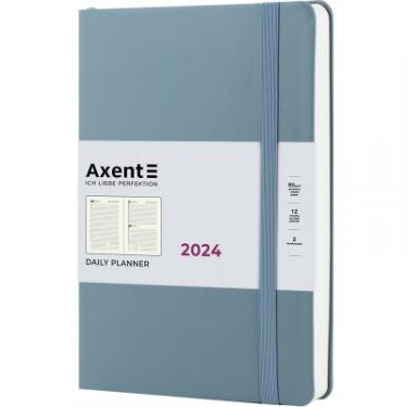 Еженедельник Axent 2024 Partner Soft Earth Colors 145 x 210 мм, синій Фото 1