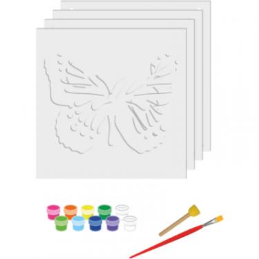 Набор для творчества Rosa Talent 3D-картина 4 шари Метелик 3 17х17 см Фото 1