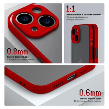 Чехол для мобильного телефона Armorstandart Frosted Matte Realme C51/C53 Red Фото 2
