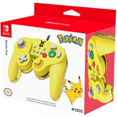 Геймпад Hori Battle Pad (Pikachu) for Nintendo Switch Фото 2