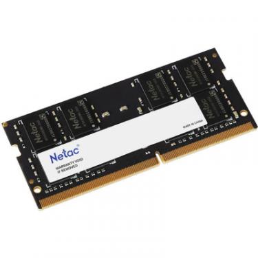 Модуль памяти для ноутбука Netac SoDIMM DDR4 16GB 3200 MHz Фото 1