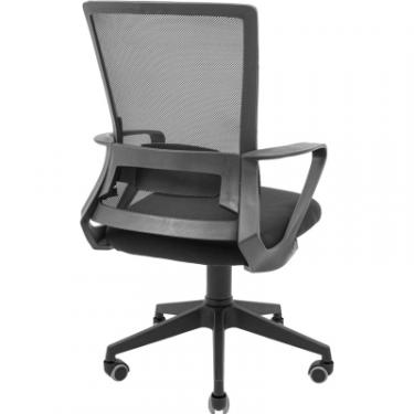 Офисное кресло Richman Робін Пластик Піастра Сітка чорна Фото 3
