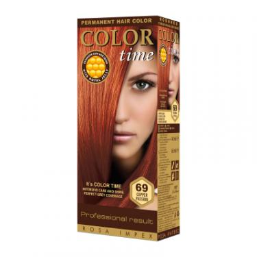 Краска для волос Color Time 69 - Мідна пристрасть Фото