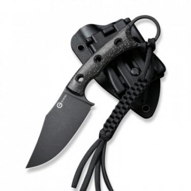 Нож Civivi Ніж Civivi Midwatch Black Blade Dark Micarta Фото 2
