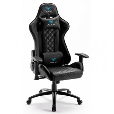 Кресло игровое Aula F1029 Gaming Chair Black Фото 1