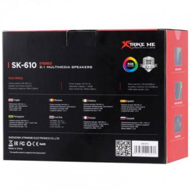 Акустическая система Xtrike ME SK-610 11Вт LED USB Фото 4