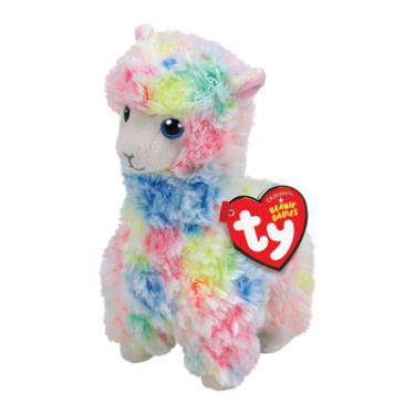 Мягкая игрушка Ty Beanie Babies Різнобарвна лама Lola 15 см Фото