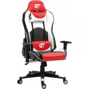 Кресло игровое GT Racer X-5813 Black/Red/White Фото 1