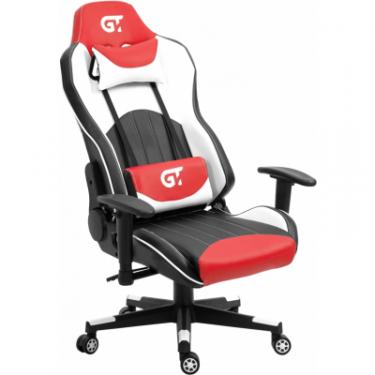 Кресло игровое GT Racer X-5813 Black/Red/White Фото 5