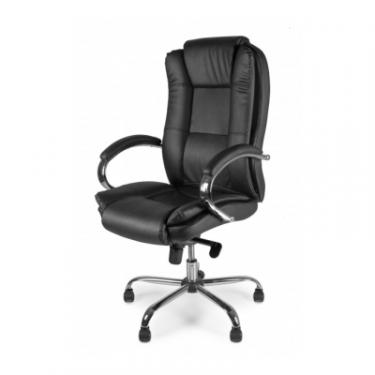 Офисное кресло Barsky Soft Leather MultiBlock Сhrom Фото 1