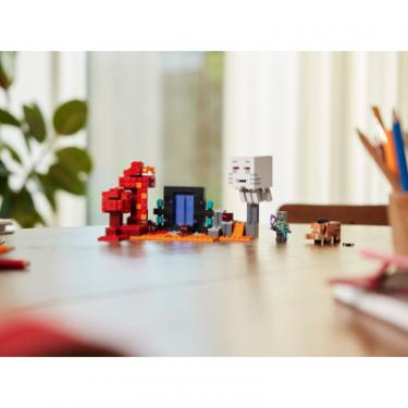 Конструктор LEGO Minecraft Засідка біля порталу в Нижній світ 352 д Фото 11