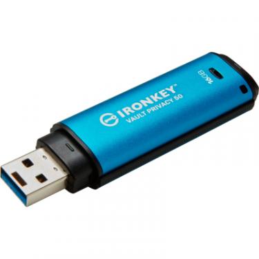 USB флеш накопитель Kingston 16GB IronKey Vault Privacy 50 Blue USB 3.2 Фото