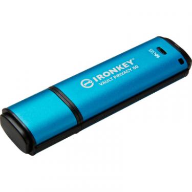 USB флеш накопитель Kingston 16GB IronKey Vault Privacy 50 Blue USB 3.2 Фото 1