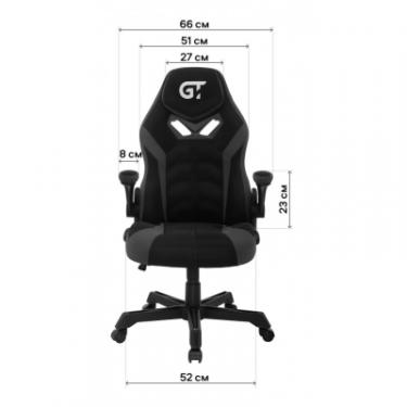 Кресло игровое GT Racer X-2656 Black Фото 10