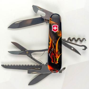 Нож Victorinox Huntsman Zodiac 91 мм Фантастичний дракон Фото 2