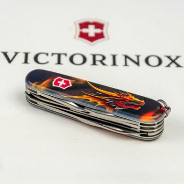 Нож Victorinox Huntsman Zodiac 91 мм Фантастичний дракон Фото 5