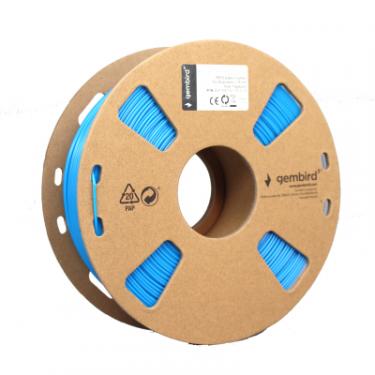 Пластик для 3D-принтера Gembird PETG, 1.75 мм, blue, 1 кг Фото 1