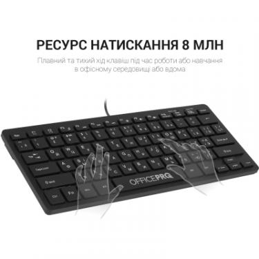 Клавиатура OfficePro SK240 USB Black Фото 5