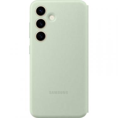 Чехол для мобильного телефона Samsung Galaxy S24 (S921) Smart View Wallet Case Lime Фото