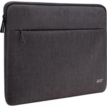 Чехол для ноутбука Acer 15" PROTECTIVE SLEEVE DUAL Grey Фото 1
