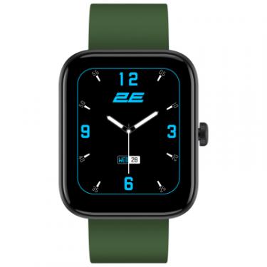 Смарт-часы 2E Alpha SQ Music Edition 46mm Black-Green Фото 1