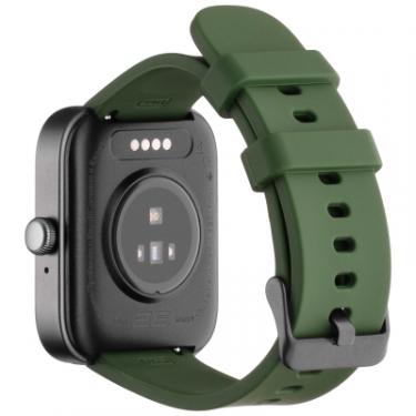 Смарт-часы 2E Alpha SQ Music Edition 46mm Black-Green Фото 3