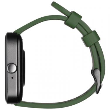 Смарт-часы 2E Alpha SQ Music Edition 46mm Black-Green Фото 4